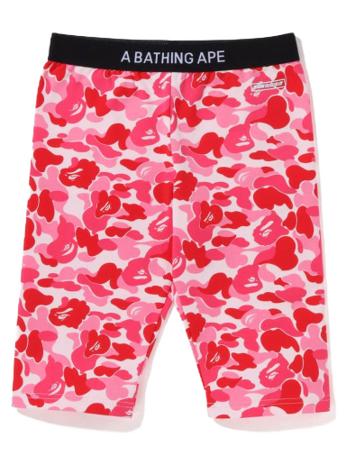 Shorts BAPE ABC Camo Biker Shorts Lyserød | 1I30-283-004