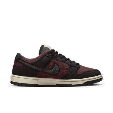 Sneakers og sko Nike Dunk Low "Fleece Burgundy Crush" Bourgogne | DQ7579-600, 4