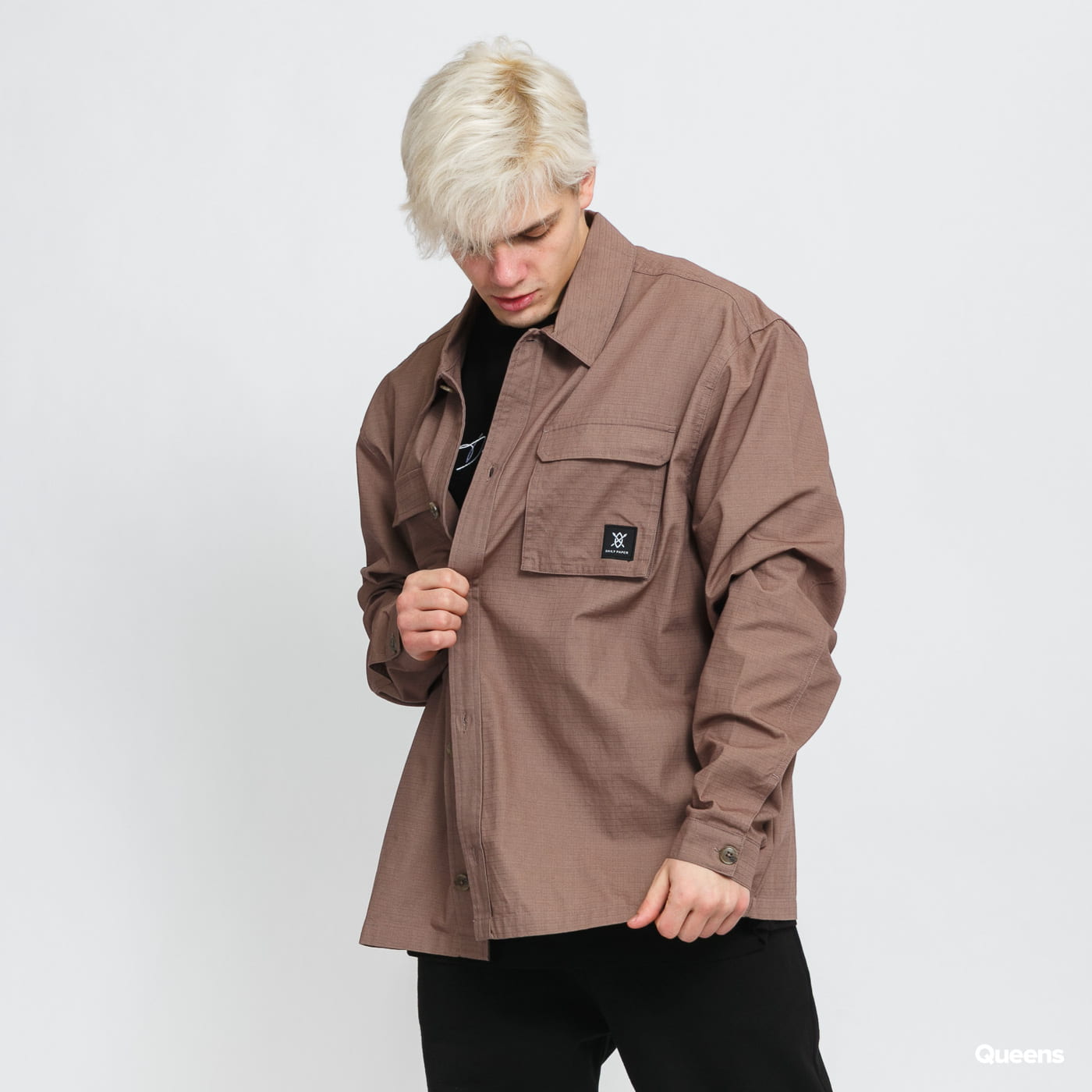 Jakke DAILY PAPER Marlon Jacket Brun | 2211194, 0