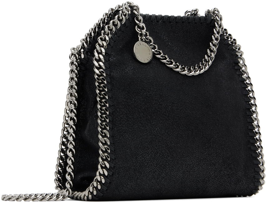 Håndtaske Stella McCartney Falabella Tiny Shoulder Bag Sort | 391698W9132, 1