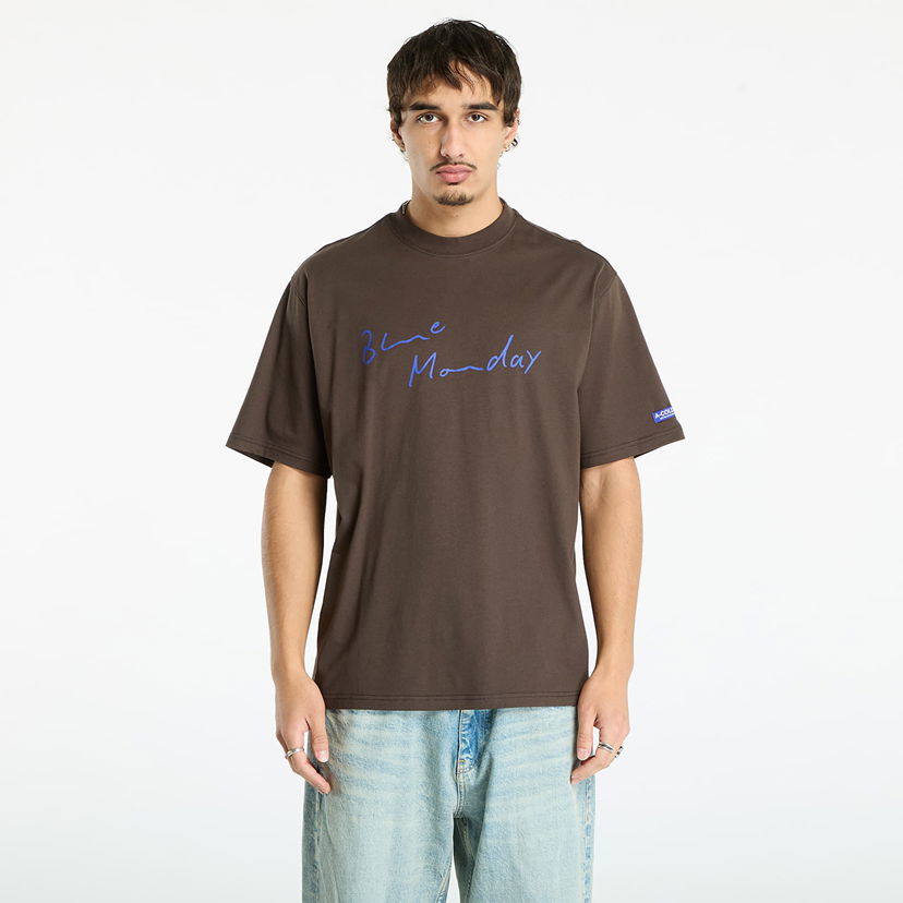 T-shirt A-COLD-WALL* A-COLD-WALL* Blue Monday T-Shirt Brun | ACWMTS232 Brown