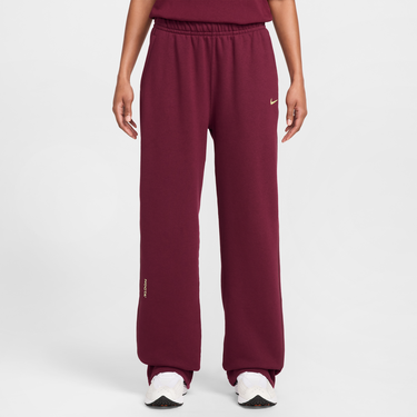 Joggingbukser Nike NOCTA Fleece CS Cuffless Pants Bourgogne | FZ4675-638, 2