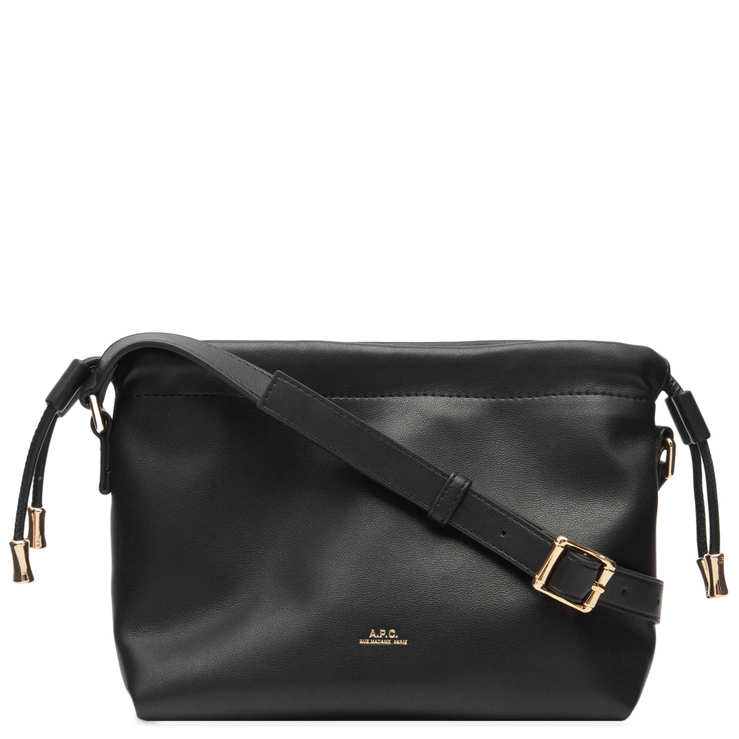 Skuldertaske A.P.C. Ninon Mini Bag Sort | PUAAT-F61582-LZZ, 0