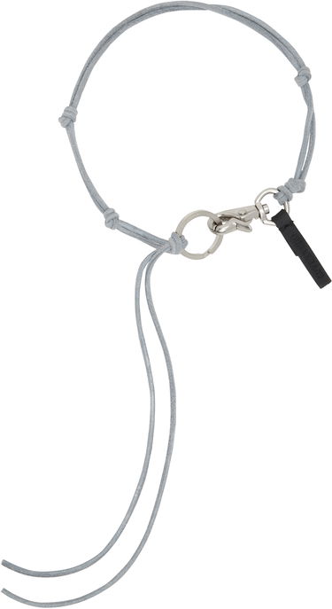 Nøgleringe OUR LEGACY Our Legacy Ladon Suede Necklace Grå | A2238LBE, 0