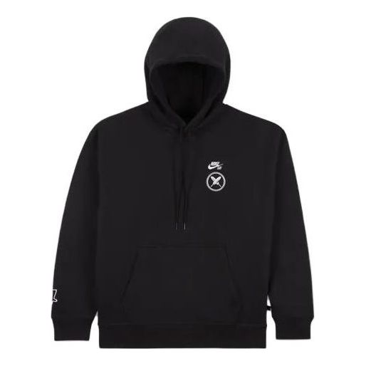 Sweatshirt Nike SB SB x Yuto Graphic Fleece Pullover Hoodie Sort | FN0552-010