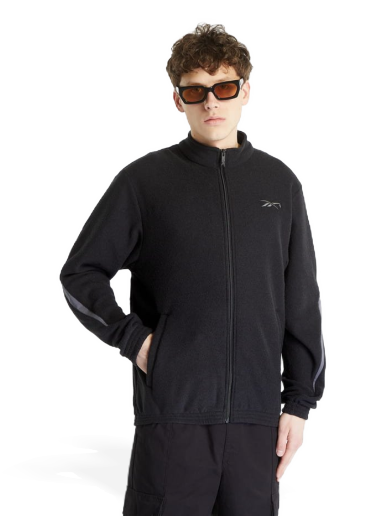 Jakke Reebok Basketball Court Top Track Jacket Sort | IA2424