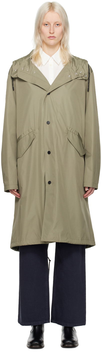 Frakker A.P.C. Antonny Coat Grøn | PSAII-M30192