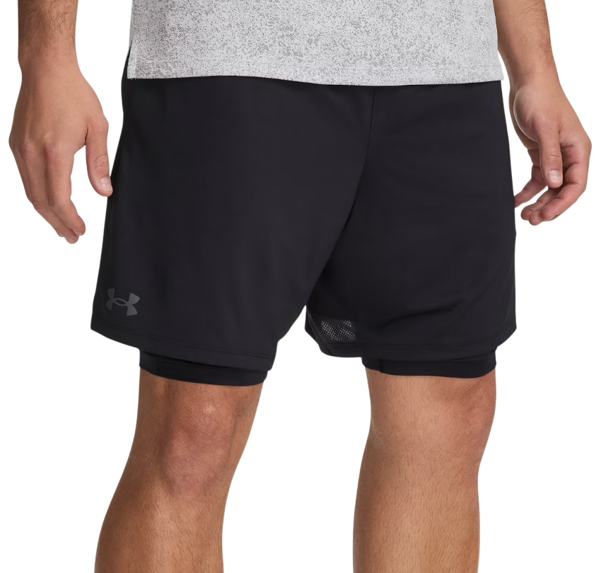 Shorts Under Armour Under Armour UA Tech Vent 2-in-1 Shorts Sort | 6005917-001, 0