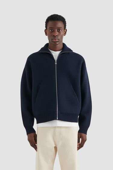 Sweater AXEL ARIGATO Core Zip-Up Sweater Sort | A2143001, 2