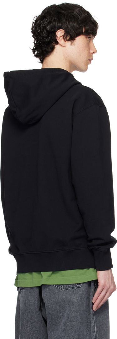 Sweatshirt JW Anderson JW Anderson Logo Embroidery Hoodie Sort | JW0214-PG1632, 2