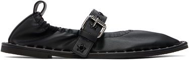 Sneakers og sko Stella McCartney Stella McCartney Star-Studded Ballerina Flats Sort | 810429W1IL0, 0