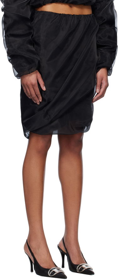 Nederdel We11done We11done Layered Organza Mini Skirt Sort | WD-SK0-25-280-W-BK, 1