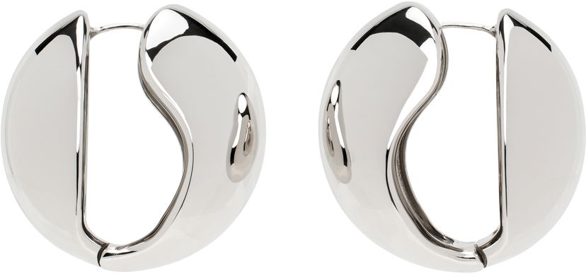 Øreringe Coperni Coperni Silver Tone Earrings Metalisk | COPBI24725