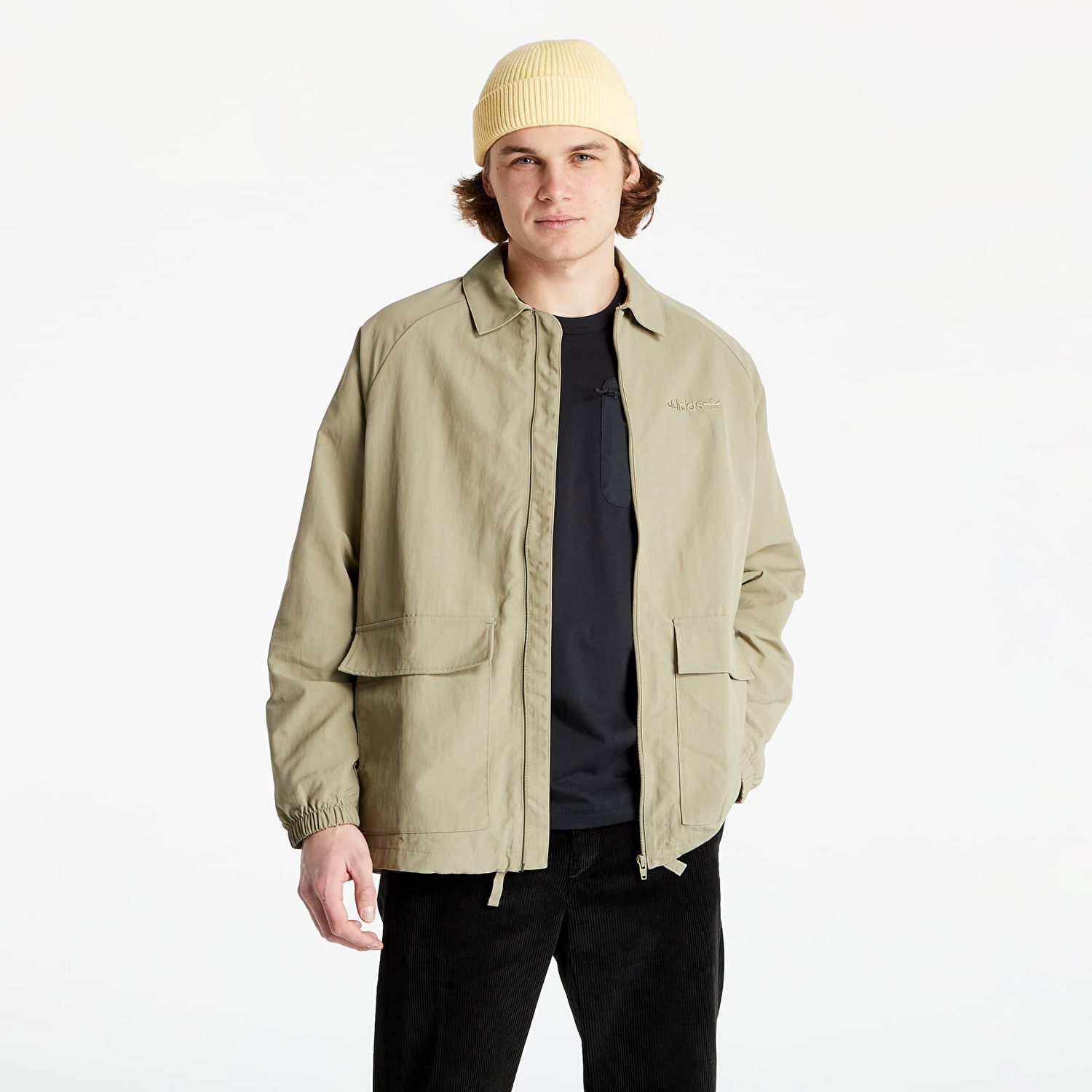 Jakke adidas Originals Trefoil A33 C Jacket Grøn | HI5263, 0