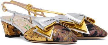 Sneakers og sko Valentino Valentino Garavani Bowow Slingback Heels Flerfarvet | 6W2S0LB6QRU, 3