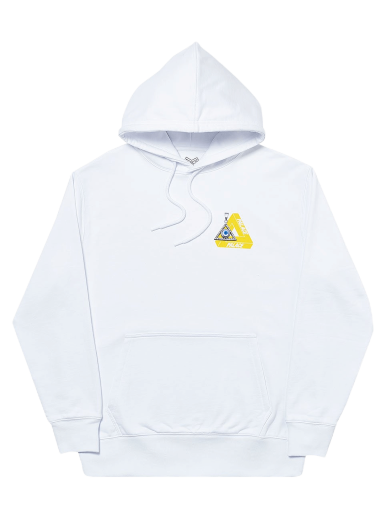 Sweatshirt Palace Tri-Smiler Hood Hvid | P18HD053