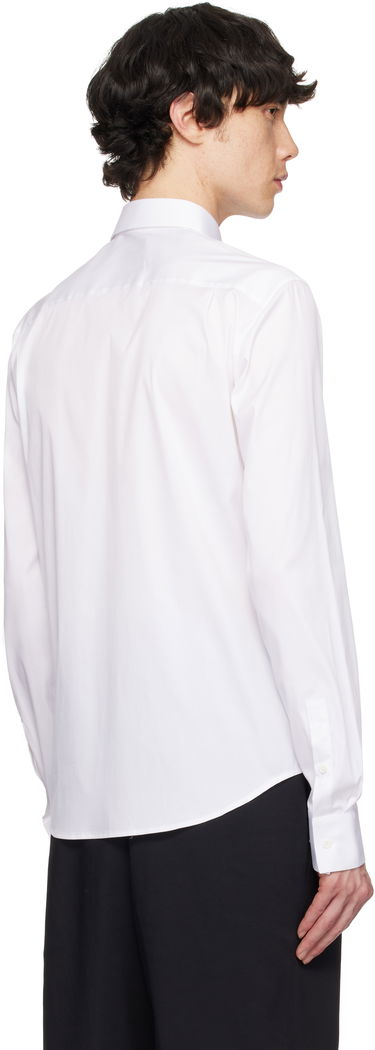 Skjorte WOOYOUNGMI WOOYOUNGMI Concealed Button Shirt Hvid | W251DS01, 2