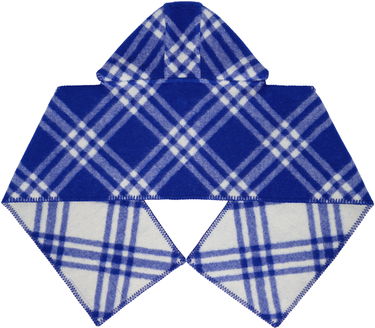 Tørklæde Burberry Burberry Hooded Scarf Blå | 8105691, 2
