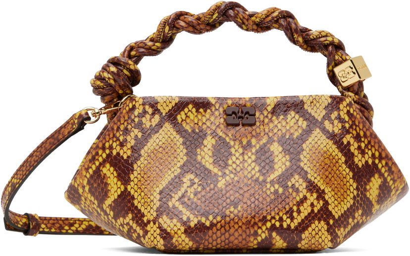 Håndtaske GANNI Ganni Mini Bou Bag Gul | A6515