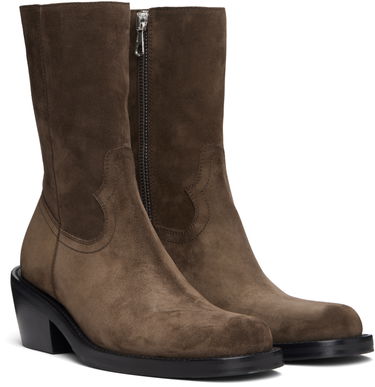 Sneakers og sko Dries Van Noten Dries Van Noten Suede Boots Brun | 252-021706-106, 3