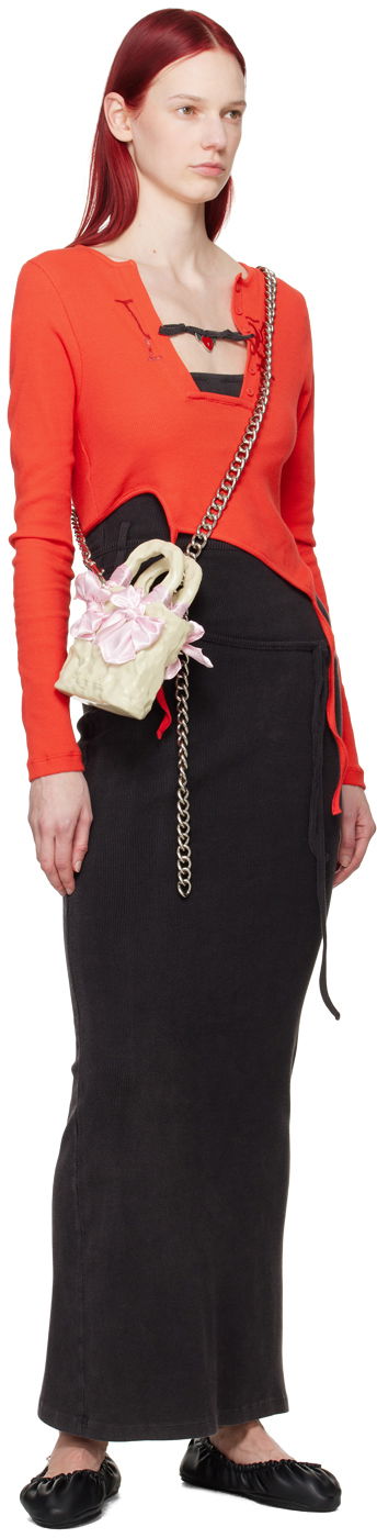 Håndtaske Ottolinger Signature Ceramic Bag Beige | 2700124, 3