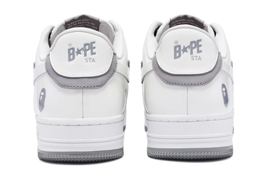 Sneakers og sko BAPE Bape Sta #6 M2 Grey/White Hvid | 0ZXSHM191328M-GRY, 4