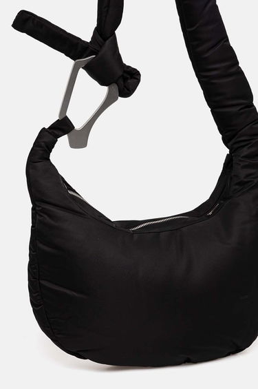 Håndtaske HELIOT EMIL Black Padded Shoulder Bag Sort | HE.14.026, 2