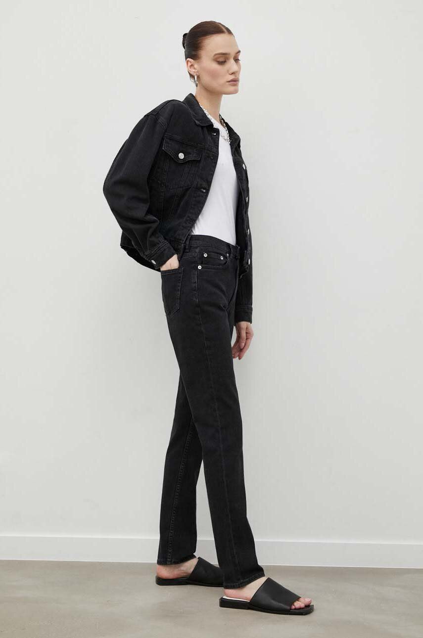 Jeans Samsoe Samsoe Jeans Medium Waist Sort | F22400165, 0