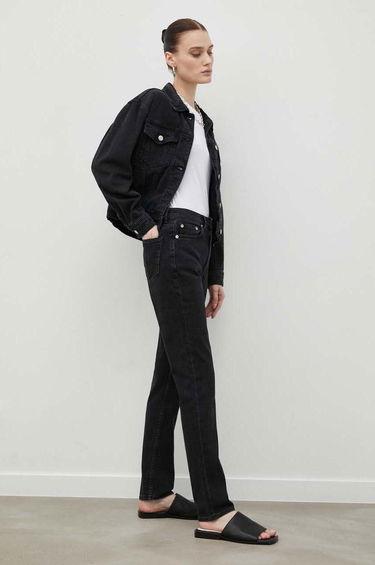 Jeans Samsoe Samsoe Jeans Medium Waist Sort | F22400165, 0