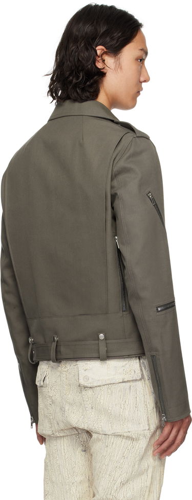 Jakke Rick Owens Rick Owens Hollywood Bauhaus Stooges Jacket Grøn | RL01E5717 CTES, 2