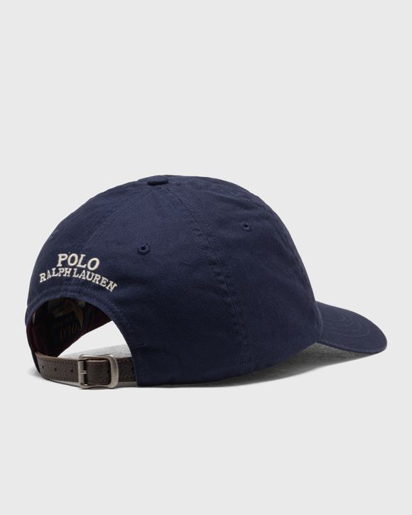 Kasket Polo by Ralph Lauren Polo Ralph Lauren Bear Embroidered Chino Baseball Cap Mørkeblå | 710979192001, 1