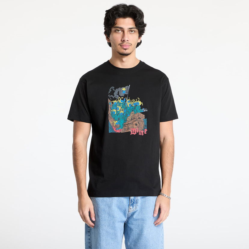 T-shirt Dime DIME Folly T-Shirt Sort | DIMEHO2463BLK