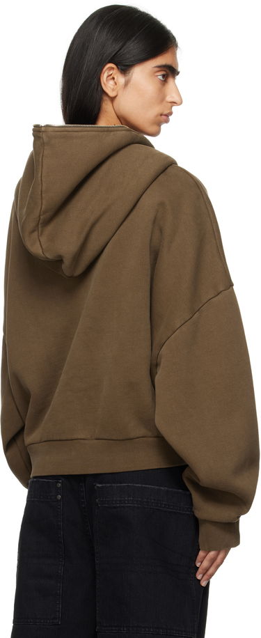 Sweatshirt Entire Studios Entire Studios Eternal Zip Hoodie Brun | ES2202BT, 2