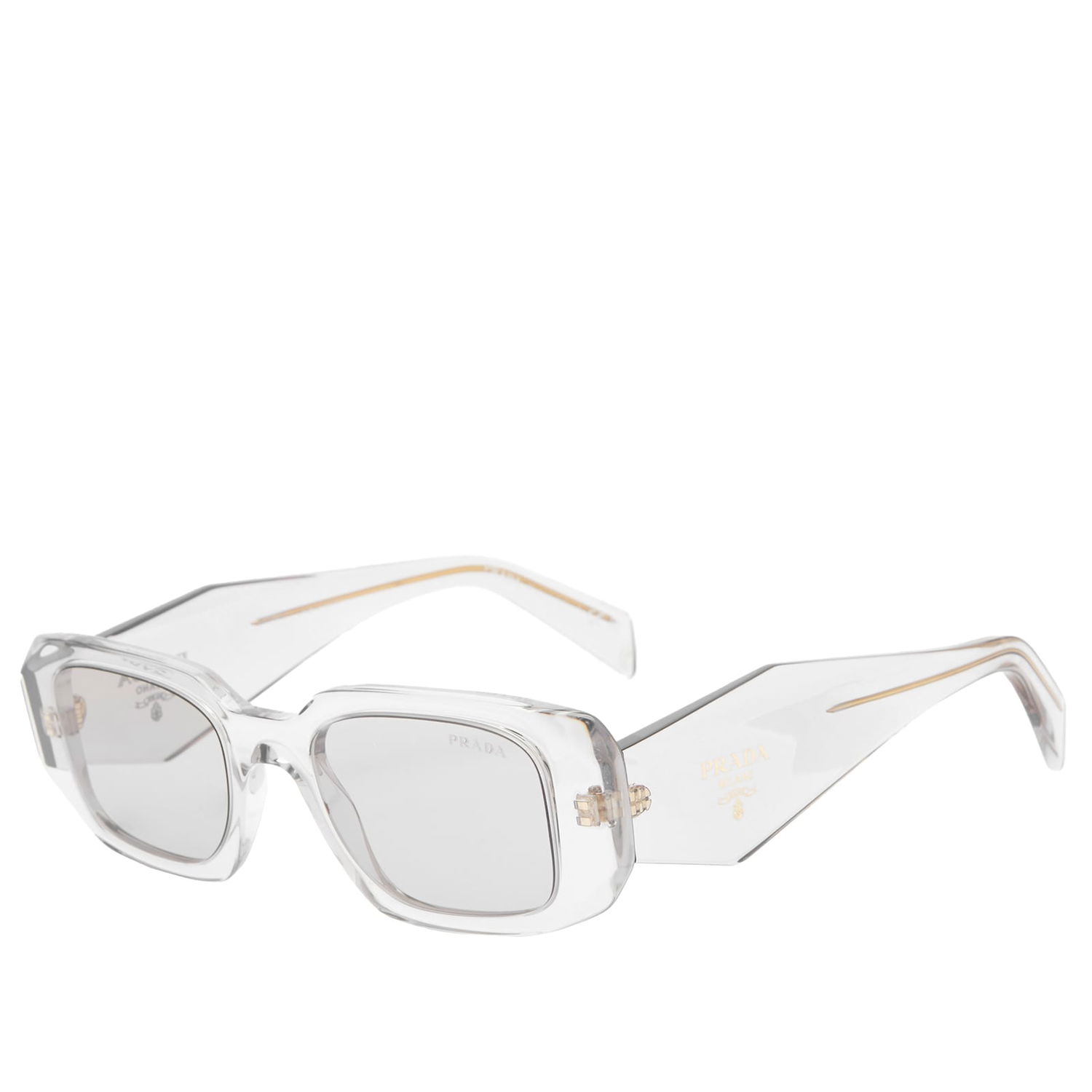 Solbriller Prada Transparent Grey Sunglasses Grå | 0PR-17WS-49-12R30B, 0