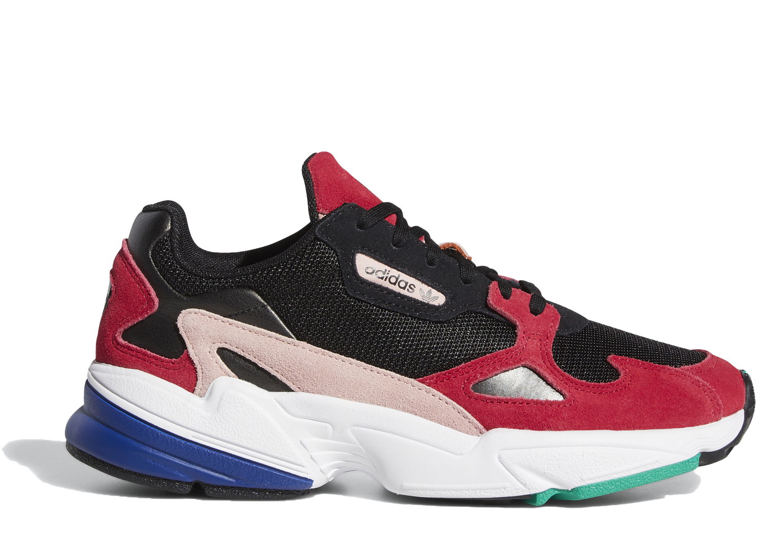 Sneakers og sko adidas Originals Falcon Core Black Energy Pink W Rød | EG9230, 0