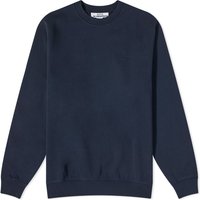 Sweater A.P.C. JW Anderson x Rene Embroidered Logo Crewneck Mørkeblå | COGVB-M27830-IAK, 1