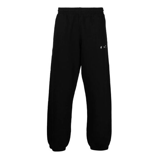 Joggingbukser Off-White Loose Fit Sports Pants Sort | OMCH029S21FLE0041001, 0