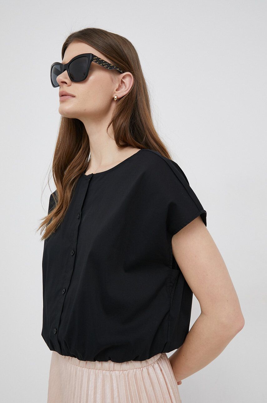 Skjorte DKNY Blouse Sort | P3AA0R82, 0