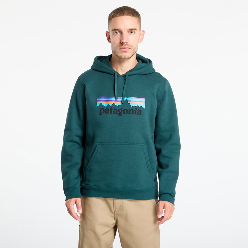 Sweatshirt Patagonia P-6 Logo Uprisal Hoodie Grøn | 39622 CASG