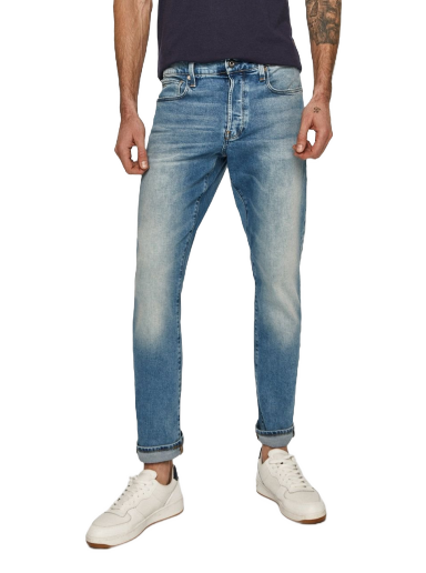 Jeans G-Star Raw 3301 Regular Tapered Jeans Blå | 51003.C052
