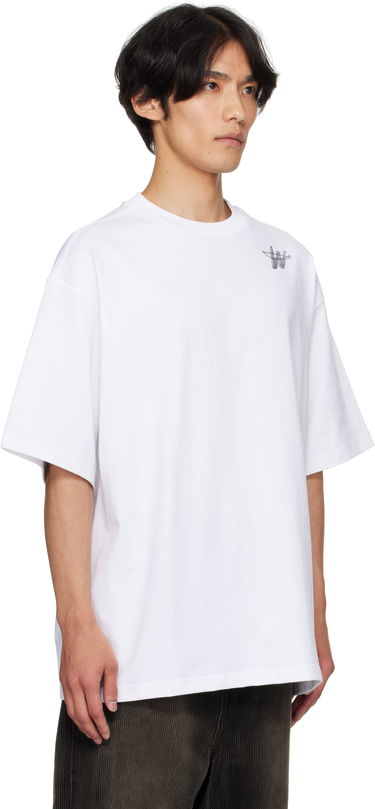 T-shirt We11done We11done Printed T-Shirt Hvid | WD-TP6-20-073-U-WH, 4
