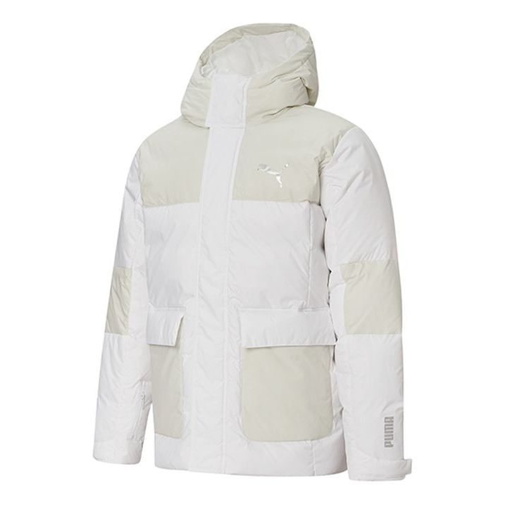 Parka Puma Protective Down Jacket Hvid | 586604-02, 0