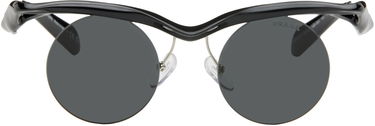 Solbriller Prada Prada Twisted Frame Circle Sunglasses Sort | 0PR A24S 1AB5S043 8056262141410, 0