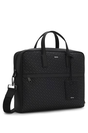 Rejsetaske BOSS BOSS Monogram Document Case Sort | 50552587, 1