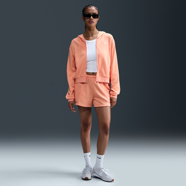 Sweatshirt Nike Nike Sportswear Chill Terry Full-Zip Hoodie Orange | FN2415-844, 1