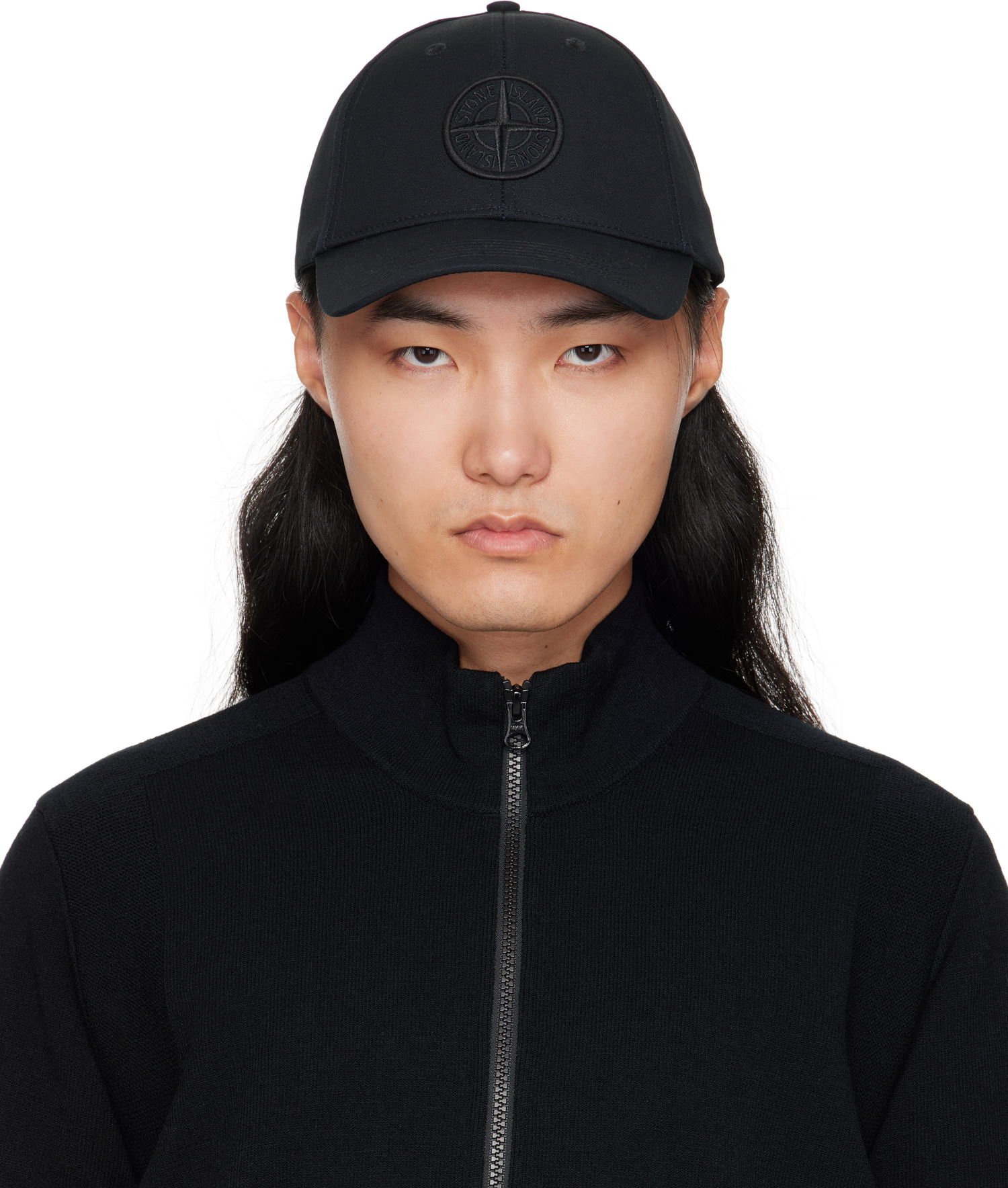 Kasket Stone Island Stone Island Cotton Reps Cap Sort | S15 9100013 S0248, 0