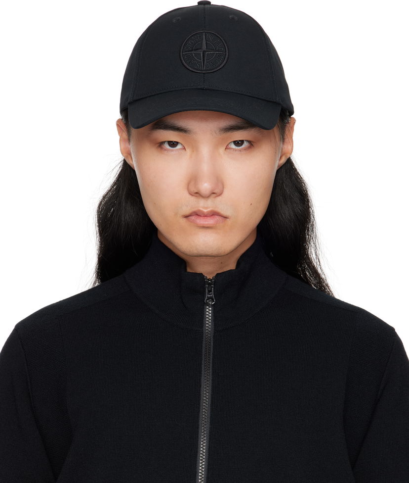 Kasket Stone Island Stone Island Cotton Reps Cap Sort | S15 9100013 S0248