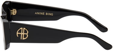 Solbriller Anine Bing Madrid Black Sunglasses Sort | A-12-0180-000, 2