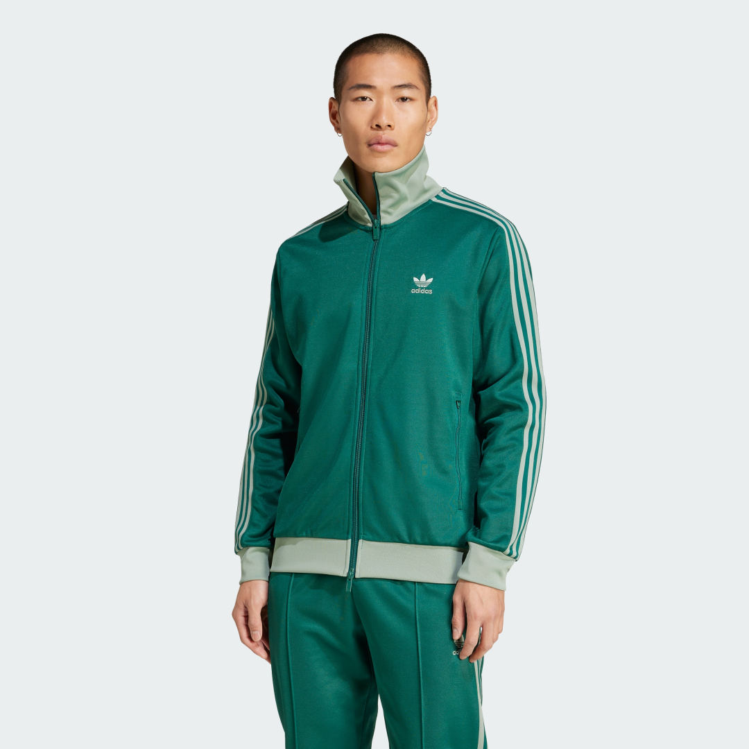 Sweatshirt adidas Performance Adicolor Classics Beckenbauer Track Jacket Grøn | JP2520, 0