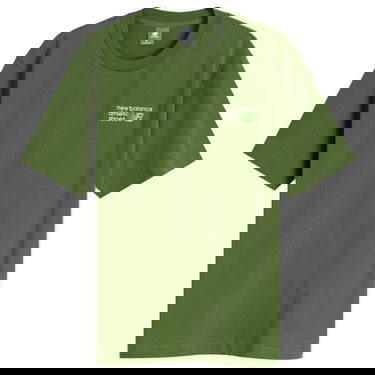 T-shirt New Balance Athletics Premium Logo T-Shirt Grøn | MT41908-DAE, 1